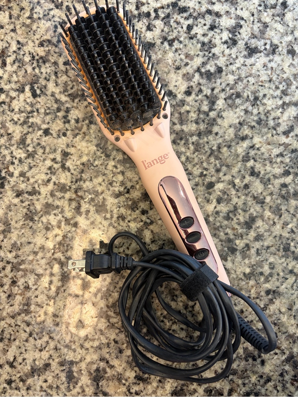 L'ange LeVite Heated Straightening Brush